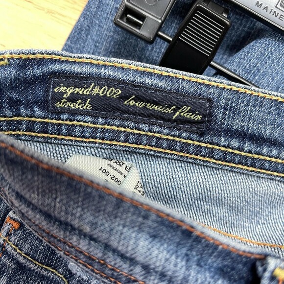 Citizens of Humanity Ingrid #002 Stretch Jeans Pants Low Waist Flare Size 26 - Picture 8 of 11